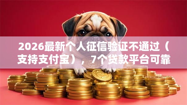 2026最新个人征信验证不通过（支持支付宝），7个贷款平台可靠的无私分享