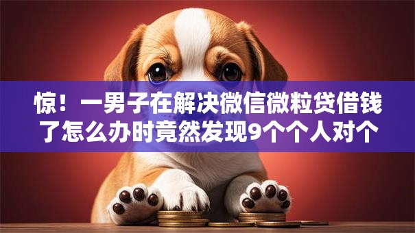 惊!一男子在解决微信微粒贷借钱了怎么办时竟然发现9个个人对个人贷款平台,事后分享了出来 惊!一男子在解决微信微粒贷借钱了怎么办时竟然发现9个个人对个人贷款平台,事后分享了出来