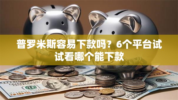 普罗米斯容易下款吗？6个平台试试看哪个能下款