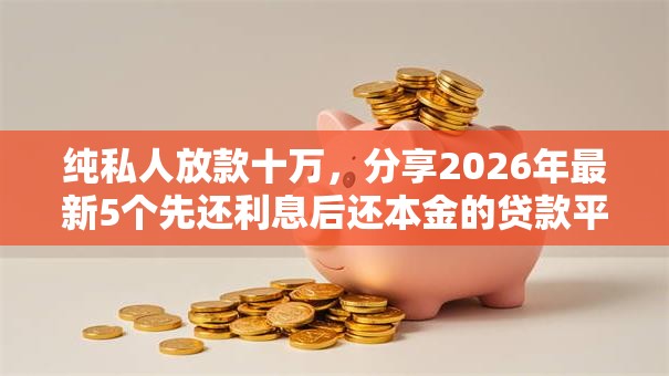 纯私人放款十万,分享2026年最新5个先还利息后还本金的贷款平台 纯私人放款十万,分享2026年最新5个先还利息后还本金的贷款平台