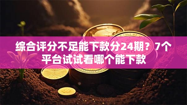 综合评分不足能下款分24期?7个平台试试看哪个能下款 综合评分不足能下款分24期?7个平台试试看哪个能下款