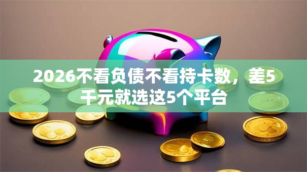 2026不看负债不看持卡数,差5千元就选这5个平台 2026不看负债不看持卡数,差5千元就选这5个平台