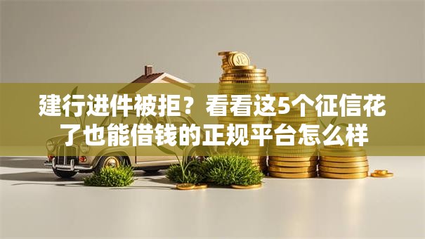 建行进件被拒?看看这5个征信花了也能借钱的正规平台怎么样 建行进件被拒?看看这5个征信花了也能借钱的正规平台怎么样