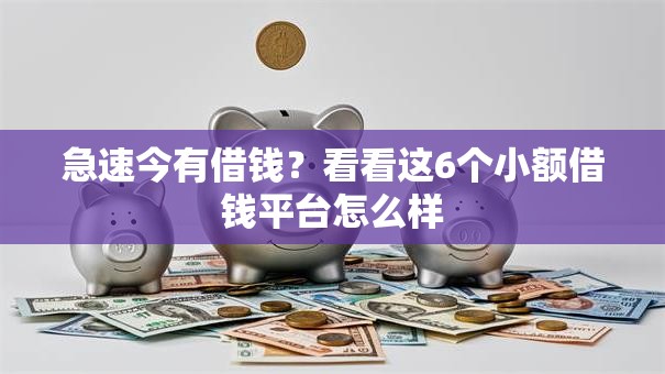 急速今有借钱?看看这6个小额借钱平台怎么样 急速今有借钱?看看这6个小额借钱平台怎么样