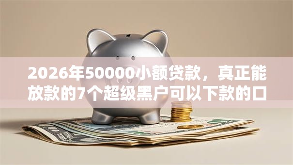 2026年50000小额贷款,真正能放款的7个超级黑户可以下款的口子推荐 2026年50000小额贷款,真正能放款的7个超级黑户可以下款的口子推荐