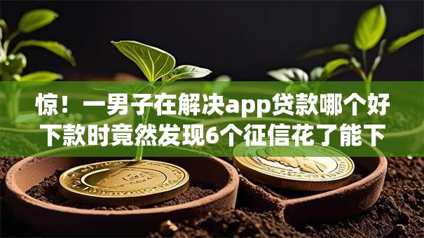 惊!一男子在解决app贷款哪个好下款时竟然发现6个征信花了能下款的平台,事后分享了出来 惊!一男子在解决app贷款哪个好下款时竟然发现6个征信花了能下款的平台,事后分享了出来
