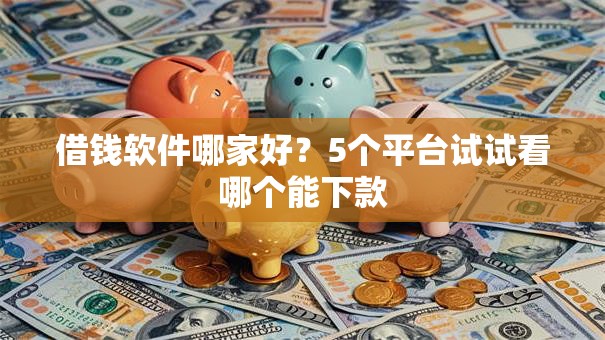 借钱软件哪家好?5个平台试试看哪个能下款 借钱软件哪家好?5个平台试试看哪个能下款