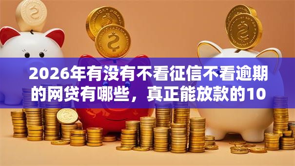 2026年有没有不看征信不看逾期的网贷有哪些,真正能放款的10个良心贷款平台推荐 2026年有没有不看征信不看逾期的网贷有哪些,真正能放款的10个良心贷款平台推荐