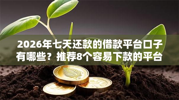 2026年七天还款的借款平台口子有哪些?推荐8个容易下款的平台 2026年七天还款的借款平台口子有哪些?推荐8个容易下款的平台