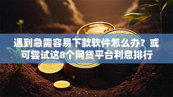遇到急需容易下款软件怎么办?或可尝试这8个网贷平台利息排行 遇到急需容易下款软件怎么办?或可尝试这8个网贷平台利息排行
