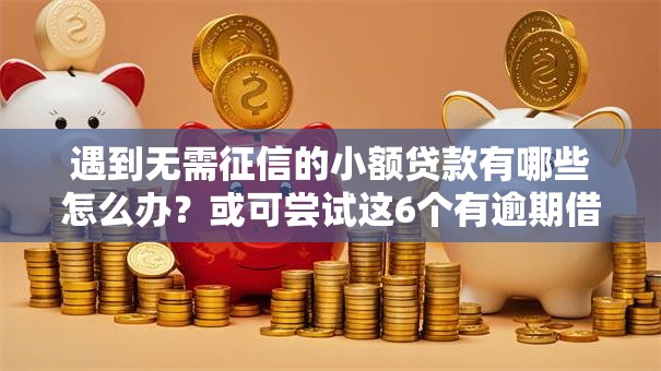 遇到无需征信的小额贷款有哪些怎么办?或可尝试这6个有逾期借款容易通过的口子 遇到无需征信的小额贷款有哪些怎么办?或可尝试这6个有逾期借款容易通过的口子