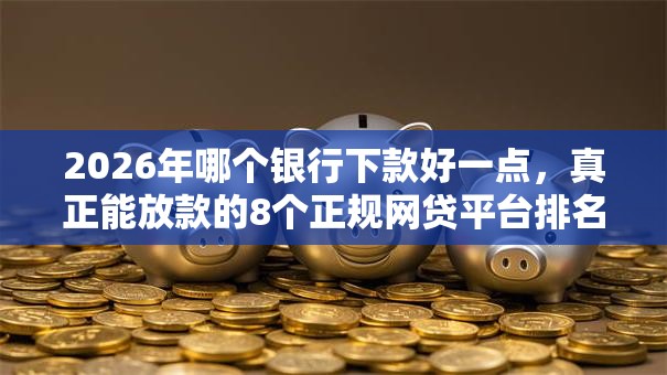 2026年哪个银行下款好一点,真正能放款的8个正规网贷平台排名不分先后推荐 2026年哪个银行下款好一点,真正能放款的8个正规网贷平台排名不分先后推荐