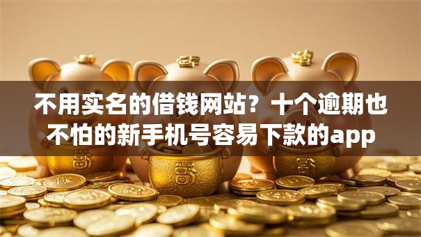 不用实名的借钱网站?十个逾期也不怕的新手机号容易下款的app 不用实名的借钱网站?十个逾期也不怕的新手机号容易下款的app