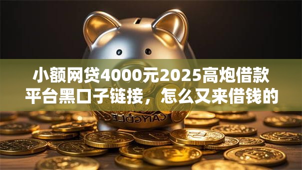 小额网贷4000元2025高炮借款平台黑口子链接,怎么又来借钱的5个平台介绍 小额网贷4000元2025高炮借款平台黑口子链接,怎么又来借钱的5个平台介绍