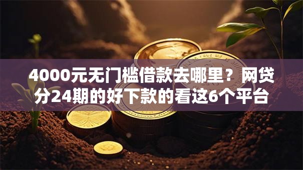 4000元无门槛借款去哪里?网贷分24期的好下款的看这6个平台 4000元无门槛借款去哪里?网贷分24期的好下款的看这6个平台