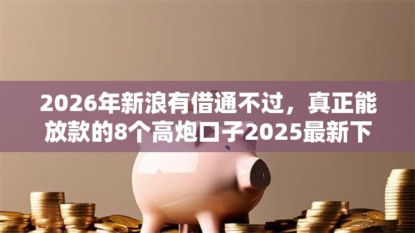 2026年新浪有借通不过,真正能放款的8个高炮口子2025最新下款苹果手机能下载的推荐 2026年新浪有借通不过,真正能放款的8个高炮口子2025最新下款苹果手机能下载的推荐