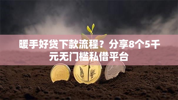 暖手好贷下款流程？分享8个5千元无门槛私借平台