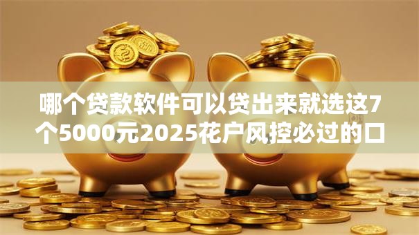 哪个贷款软件可以贷出来就选这7个5000元2025花户风控必过的口子论坛 哪个贷款软件可以贷出来就选这7个5000元2025花户风控必过的口子论坛
