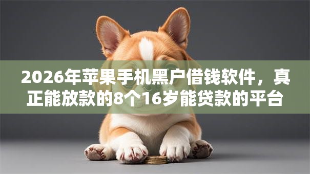 2026年苹果手机黑户借钱软件,真正能放款的8个16岁能贷款的平台推荐 2026年苹果手机黑户借钱软件,真正能放款的8个16岁能贷款的平台推荐