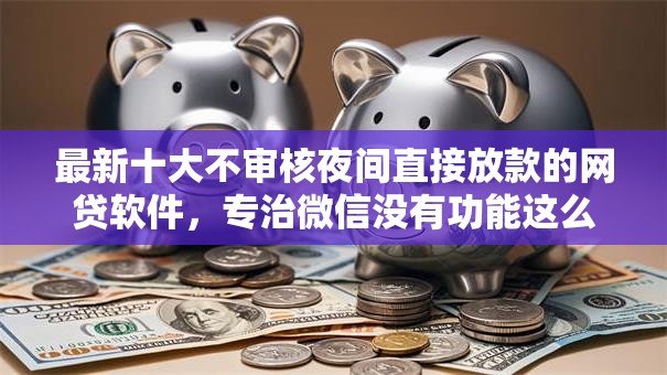 最新十大不审核夜间直接放款的网贷软件,专治微信没有功能这么借钱 最新十大不审核夜间直接放款的网贷软件,专治微信没有功能这么借钱