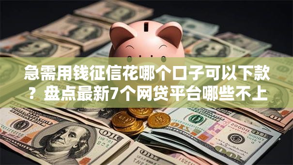 急需用钱征信花哪个口子可以下款？盘点最新7个网贷平台哪些不上征信