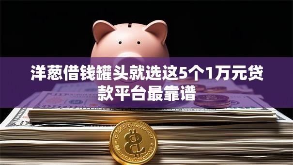 洋葱借钱罐头就选这5个1万元贷款平台最靠谱 洋葱借钱罐头就选这5个1万元贷款平台最靠谱