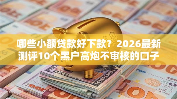 哪些小额贷款好下款?2026最新测评10个黑户高炮不审核的口子 哪些小额贷款好下款?2026最新测评10个黑户高炮不审核的口子