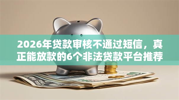 2026年贷款审核不通过短信，真正能放款的6个非法贷款平台推荐