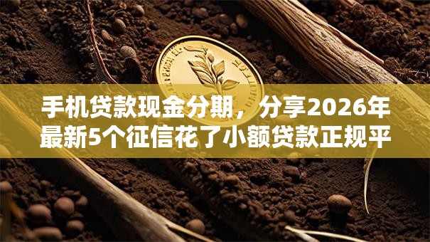 手机贷款现金分期,分享2026年最新5个征信花了小额贷款正规平台 手机贷款现金分期,分享2026年最新5个征信花了小额贷款正规平台