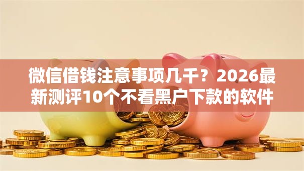 微信借钱注意事项几千?2026最新测评10个不看黑户下款的软件 微信借钱注意事项几千?2026最新测评10个不看黑户下款的软件