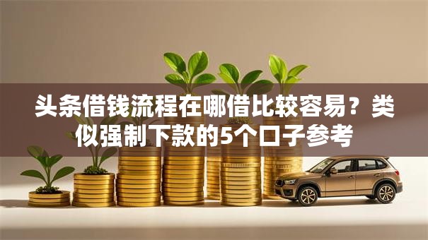 头条借钱流程在哪借比较容易?类似强制下款的5个口子参考 头条借钱流程在哪借比较容易?类似强制下款的5个口子参考