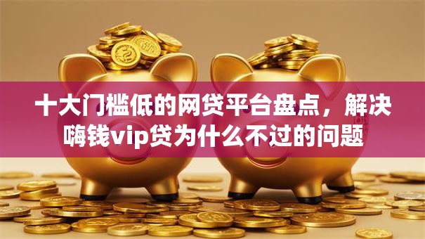 十大门槛低的网贷平台盘点，解决嗨钱vip贷为什么不过的问题