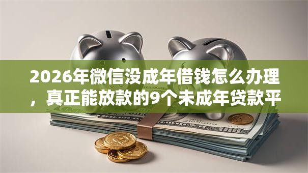 2026年微信没成年借钱怎么办理,真正能放款的9个未成年贷款平台推荐 2026年微信没成年借钱怎么办理,真正能放款的9个未成年贷款平台推荐
