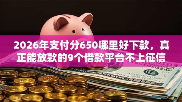 2026年支付分650哪里好下款,真正能放款的9个借款平台不上征信的推荐 2026年支付分650哪里好下款,真正能放款的9个借款平台不上征信的推荐