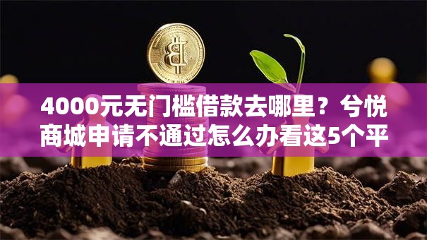 4000元无门槛借款去哪里?兮悦商城申请不通过怎么办看这5个平台 4000元无门槛借款去哪里?兮悦商城申请不通过怎么办看这5个平台
