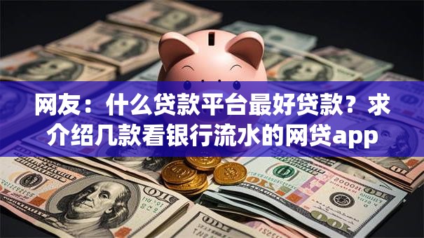 网友:什么贷款平台最好贷款?求介绍几款看银行流水的网贷app 网友:什么贷款平台最好贷款?求介绍几款看银行流水的网贷app