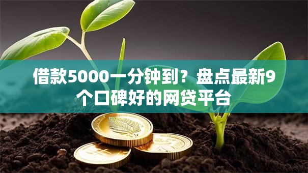 借款5000一分钟到?盘点最新9个口碑好的网贷平台 借款5000一分钟到?盘点最新9个口碑好的网贷平台