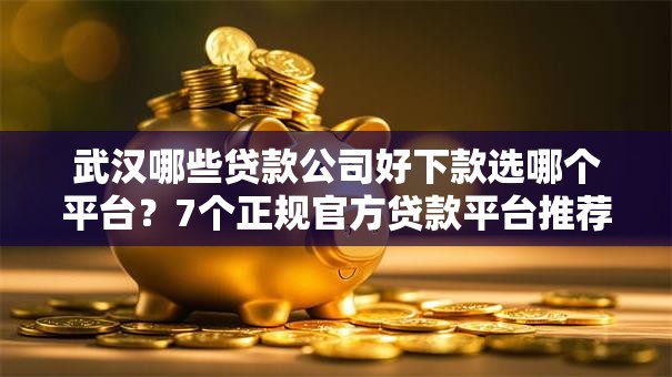 武汉哪些贷款公司好下款选哪个平台?7个正规官方贷款平台推荐 武汉哪些贷款公司好下款选哪个平台?7个正规官方贷款平台推荐