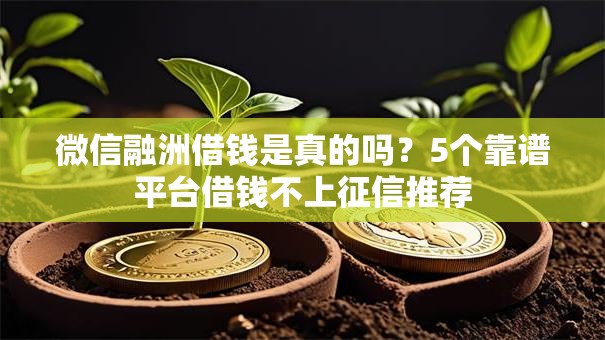 微信融洲借钱是真的吗?5个靠谱平台借钱不上征信推荐 微信融洲借钱是真的吗?5个靠谱平台借钱不上征信推荐