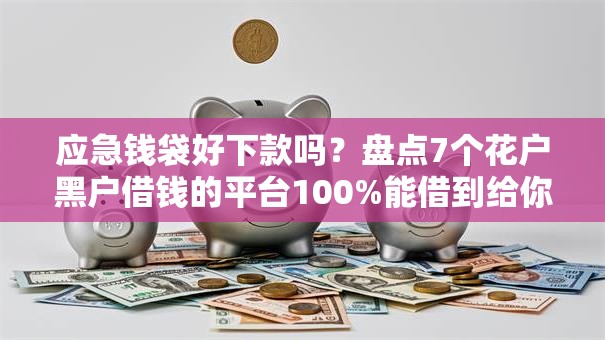 应急钱袋好下款吗?盘点7个花户黑户借钱的平台100%能借到给你参考 应急钱袋好下款吗?盘点7个花户黑户借钱的平台100%能借到给你参考