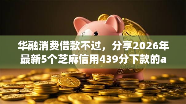 华融消费借款不过,分享2026年最新5个芝麻信用439分下款的app 华融消费借款不过,分享2026年最新5个芝麻信用439分下款的app
