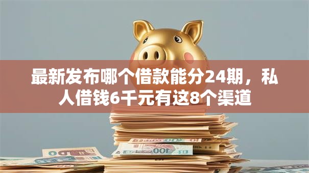 最新发布哪个借款能分24期，私人借钱6千元有这8个渠道