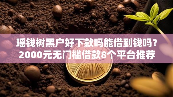 瑶钱树黑户好下款吗能借到钱吗？2000元无门槛借款8个平台推荐