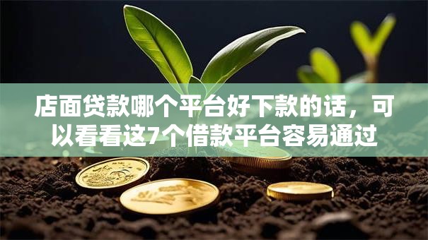 店面贷款哪个平台好下款的话,可以看看这7个借款平台容易通过 店面贷款哪个平台好下款的话,可以看看这7个借款平台容易通过