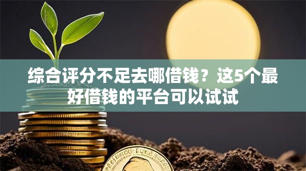综合评分不足去哪借钱?这5个最好借钱的平台可以试试 综合评分不足去哪借钱?这5个最好借钱的平台可以试试