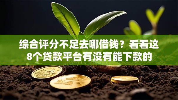 综合评分不足去哪借钱?看看这8个贷款平台有没有能下款的 综合评分不足去哪借钱?看看这8个贷款平台有没有能下款的