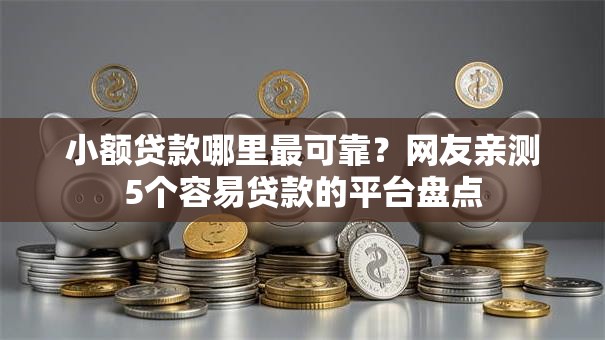 小额贷款哪里最可靠?网友亲测5个容易贷款的平台盘点 小额贷款哪里最可靠?网友亲测5个容易贷款的平台盘点