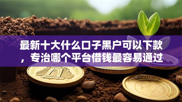 最新十大什么口子黑户可以下款,专治哪个平台借钱最容易通过 最新十大什么口子黑户可以下款,专治哪个平台借钱最容易通过