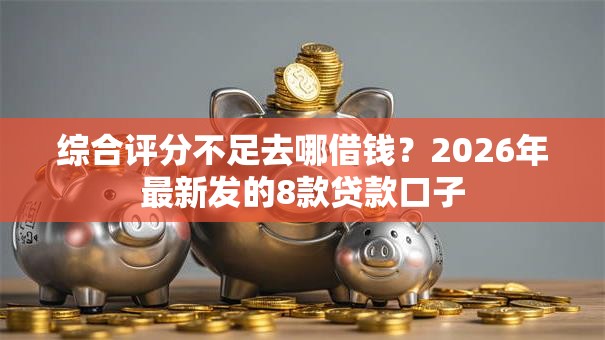 综合评分不足去哪借钱?2026年最新发的8款贷款口子 综合评分不足去哪借钱?2026年最新发的8款贷款口子