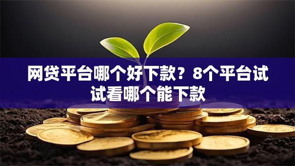 网贷平台哪个好下款?8个平台试试看哪个能下款 网贷平台哪个好下款?8个平台试试看哪个能下款